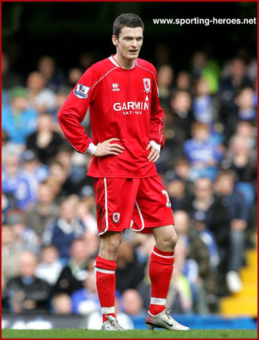 Adam Johnson - Middlesbrough FC - League Appearances