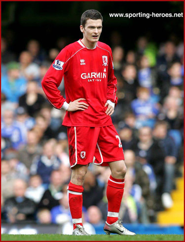 Adam Johnson - Middlesbrough FC - League Appearances