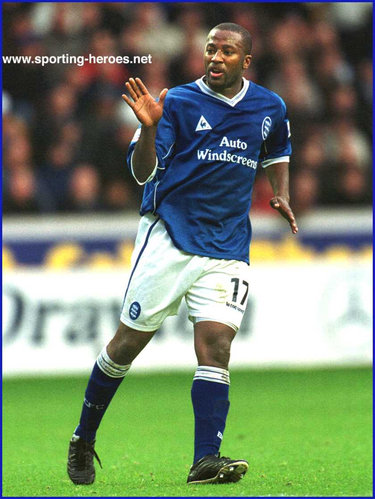 Michael JOHNSON (1973) - Birmingham City - League appearances.