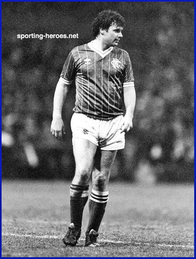 Derek Johnstone - Glasgow Rangers - League appearances for Rangers.