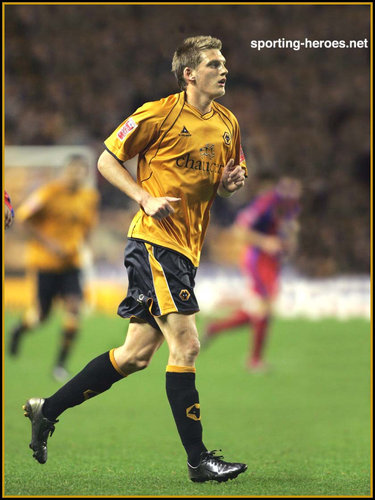 Daniel Jones - Wolverhampton Wanderers - League Appearances.