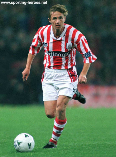 Kevin Keen - Stoke City FC - League appearances.