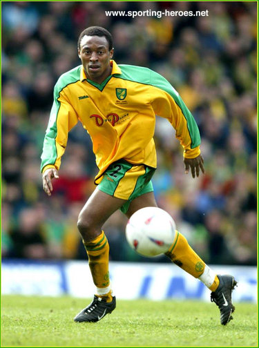 Darren Kenton - Norwich City FC - League appearances.