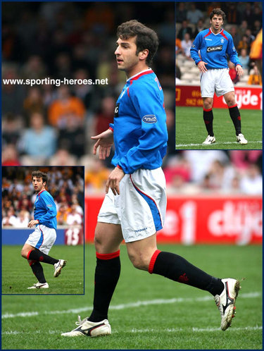 Zurab Khizanishvili - Glasgow Rangers - League appearances.