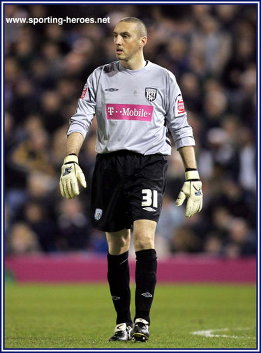Dean Kiely - West Bromwich Albion - League Appearances.