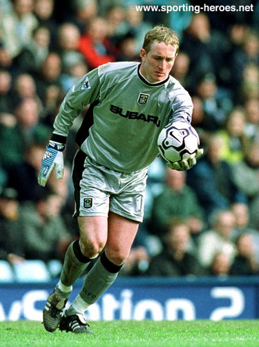Chris Kirkland - Coventry City - League Appearances