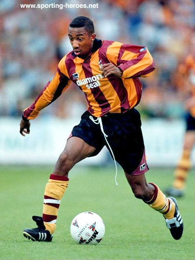 Andy Kiwomya - Bradford City FC - League appearances.