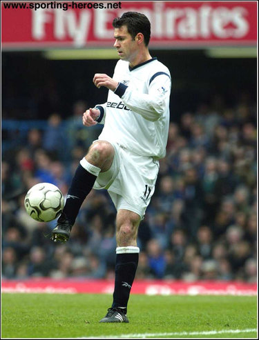 Florent Laville - Bolton Wanderers - League Appearances