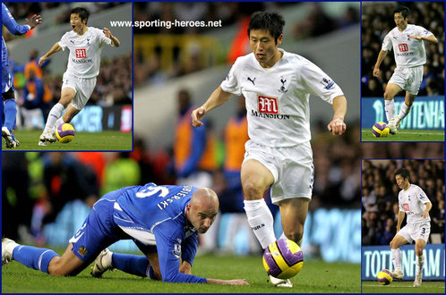 LEE Young-Pyo - Premiership appearances. - Tottenham Hotspur FC