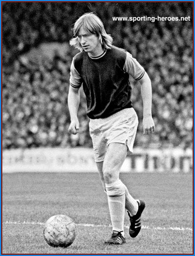 Kevin Lock - West Ham United - League appearances.