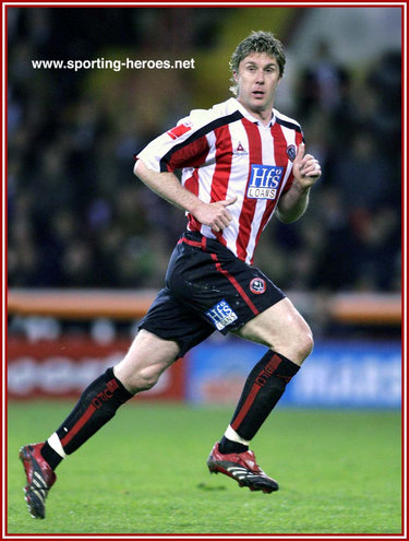 Chris Lucketti - Sheffield United - League appearances for The Blades.