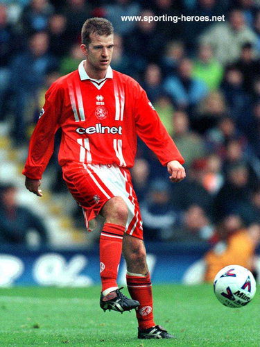 Neil Maddison - Middlesbrough FC - League Appearances