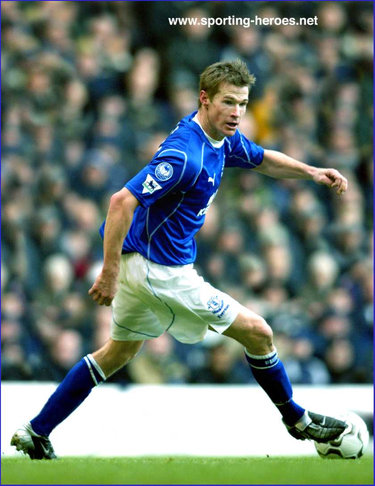 Brian McBride - Everton FC - Premiership Appearances