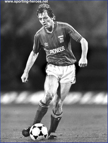 Steve McCall - Ipswich Town FC - League appearances.