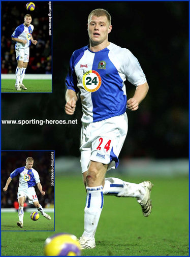 Jay McEveley - Blackburn Rovers - Premiership Appearances.