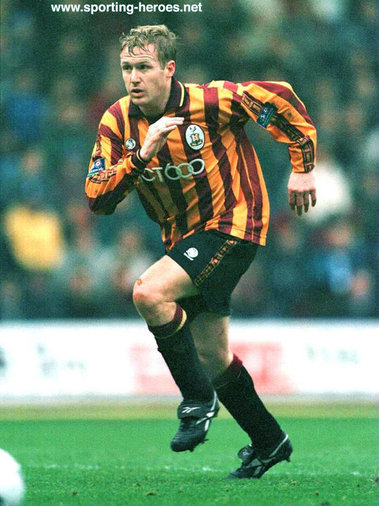 John McGinlay - Bradford City FC - League appearances.