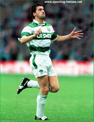 Pat McGinlay - Celtic FC - League appearances.