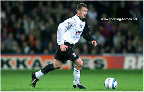 Billy McKinlay - Fulham FC - League appearances.