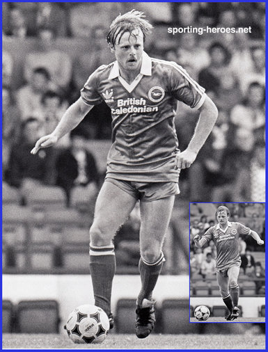 Neil McNab - Brighton & Hove Albion - League appearances for The Seagulls.