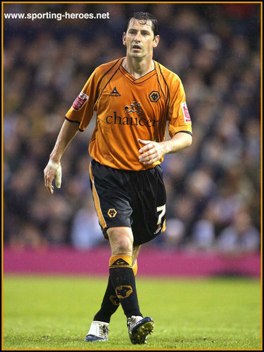 Jackie McNamara - Wolverhampton Wanderers - League appearances.