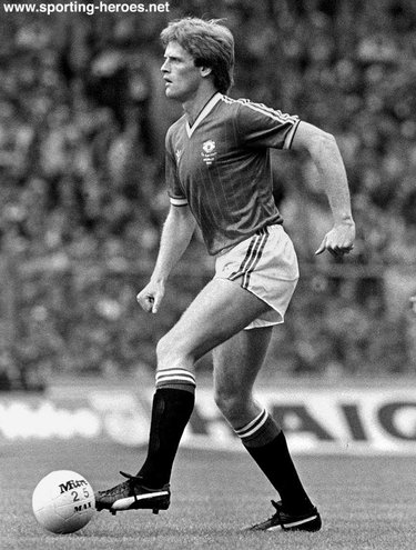 Gordon McQueen - Manchester United - League appearances for Man Utd.