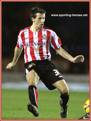 Liam Miller - Sunderland FC - League Appearances