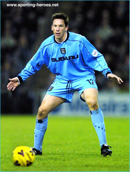 Lee MILLS - League Appearances - Coventry City FC