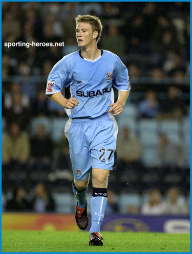 Matthew Mills - Coventry City - League Appearances 2004/05