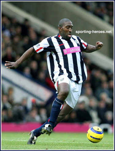 Darren Moore - West Bromwich Albion - League Appearances for The Baggies.