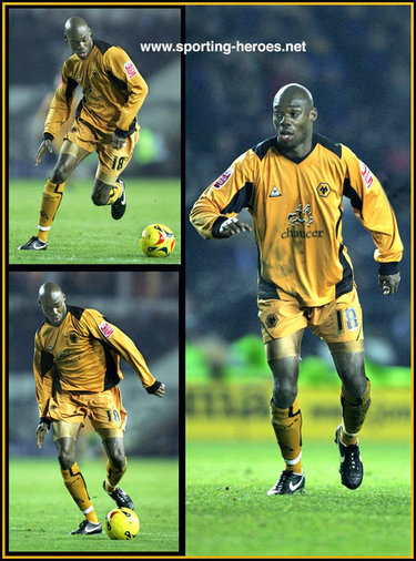 George Ndah - Wolverhampton Wanderers - League appearances for Wolves.