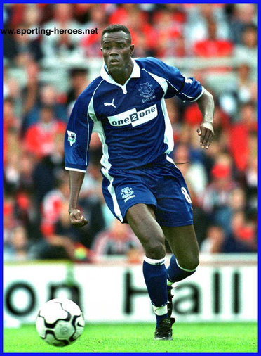 Alex Nyarko - Everton FC - Premiership Appearances