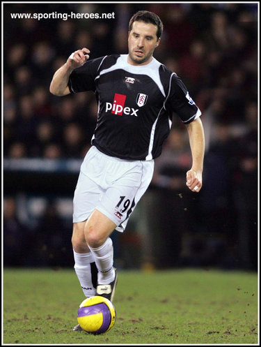 Ian Pearce - Fulham FC - League appearances for Fulham.