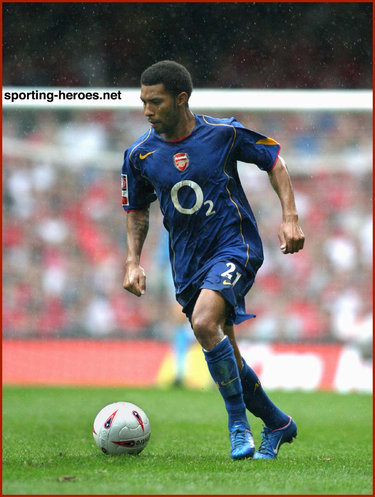 Jermaine Pennant - Arsenal FC - Premiership Appearances