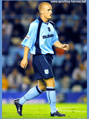 David Pipe - Coventry City - League appearances.