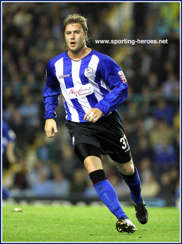 Adam Proudlock - Sheffield Wednesday - League appearances.