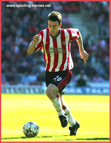 David Prutton - Southampton FC - League appearances.