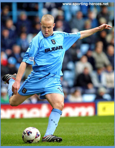 Barry Quinn - Coventry City - League appearances.