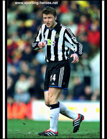Wayne Quinn - Newcastle United - League appearances.