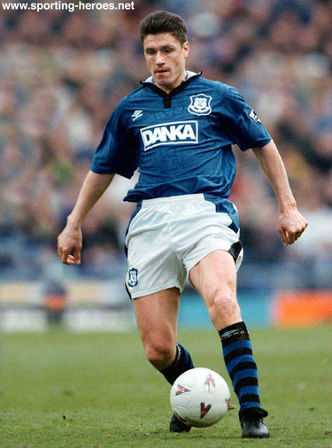 Paul Rideout - Everton FC - League appearances.