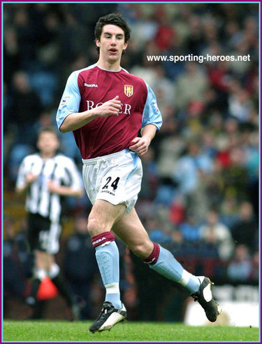 Liam Ridgewell - Aston Villa  - Premiership Appearances