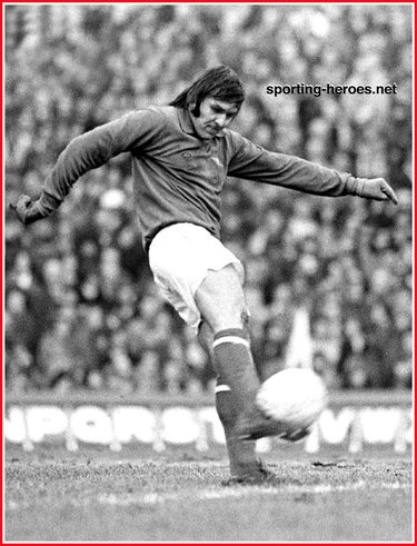 Jimmy Rimmer - Arsenal FC - League appearances for The Gunners.
