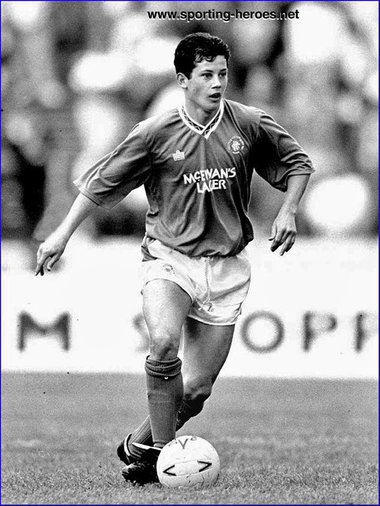 Sandy Robertson - Glasgow Rangers - League appearances.
