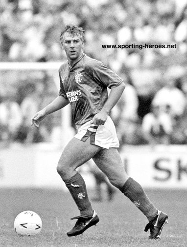 Graham ROBERTS - League appearances for Rangers. - Rangers FC