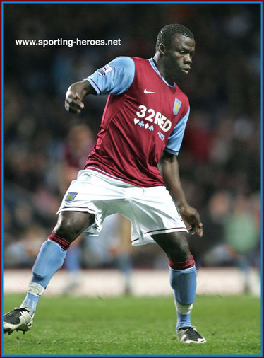 Moustapha Salifou - Aston Villa  - Premiership Appearances