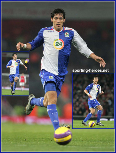 Roque Santa Cruz - Blackburn Rovers - Premiership Appearances