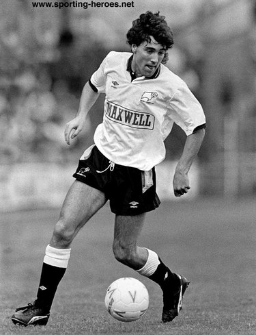 Dean Saunders - Derby County - League Appearances for The Rams.