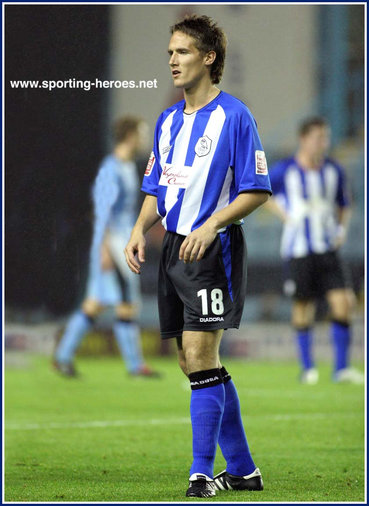 Jon Shaw - Sheffield Wednesday - League appearances.