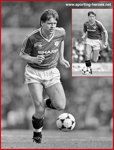John Sivebaek - Manchester United - League appearances.