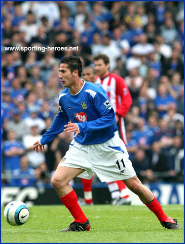 Giannis Skopelitis - Portsmouth FC - League appearances.