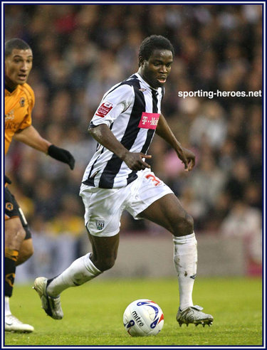 Sam Sodje - West Bromwich Albion - League Appearances